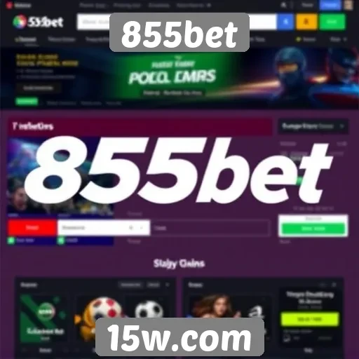 Experiência do usuário no site 855bet